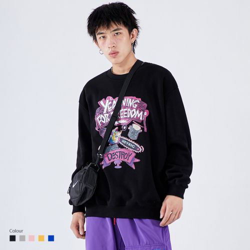 Sweatshirt homme UNKN en Coton - Ref 3128993