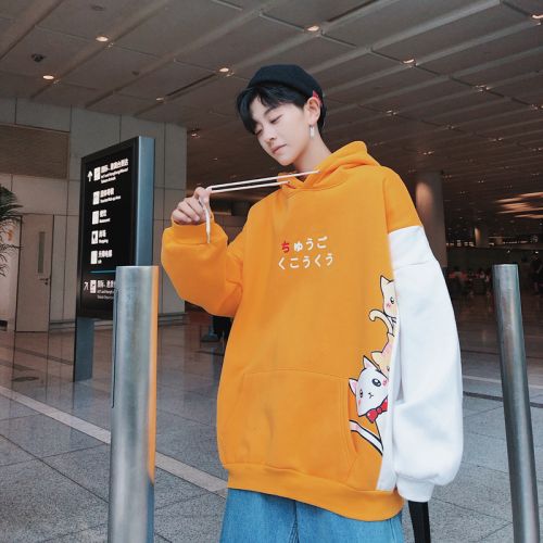 Sweatshirt homme TIAOTA en Coton - Ref 3129047