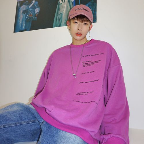 Sweatshirt homme en Coton - Ref 3129219
