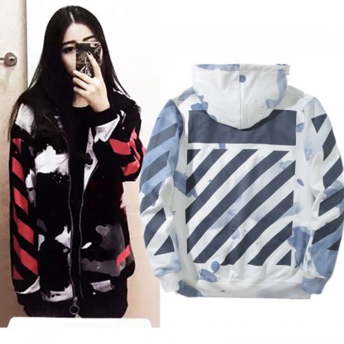 Sweatshirt homme OWFOFF-WHITE en Coton - Ref 3129229