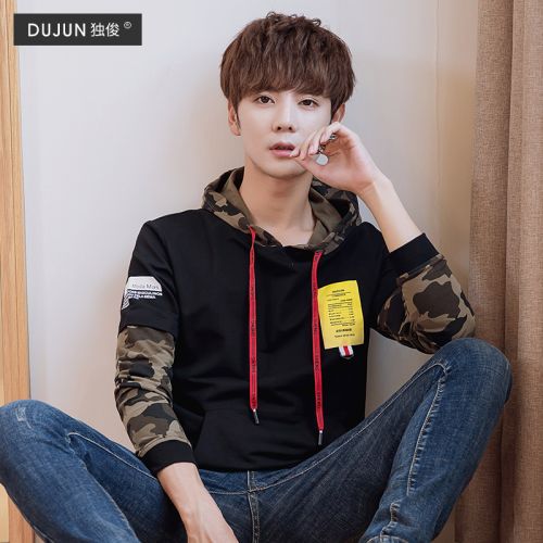 Sweatshirt homme DUJUN - Ref 3129271
