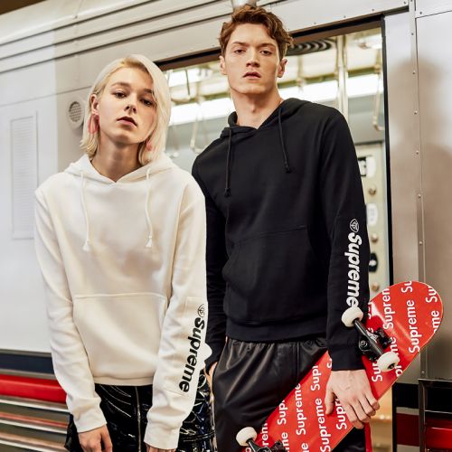 Sweatshirt homme SNNS en Coton - Ref 3129299