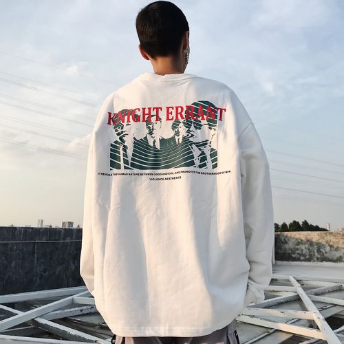 Sweatshirt homme en Coton - Ref 3129305