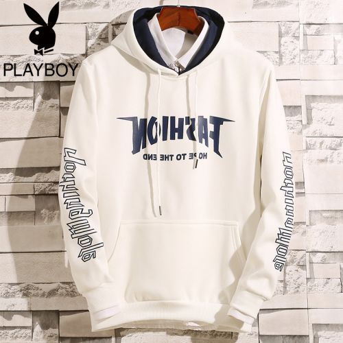 Sweatshirt homme PLAYBOY - Ref 3129352