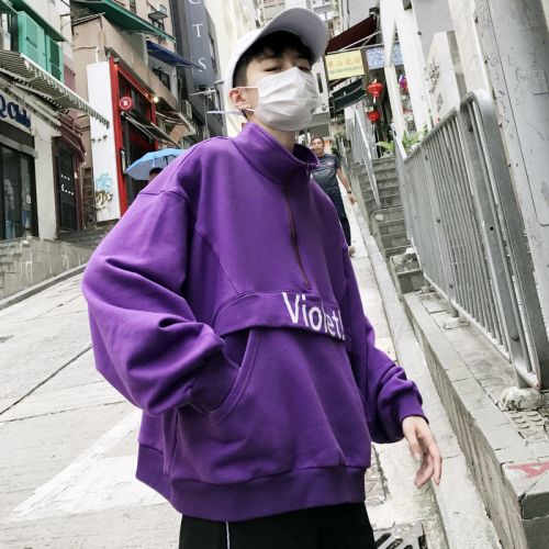 Sweatshirt homme SSZO en Coton - Ref 3129411