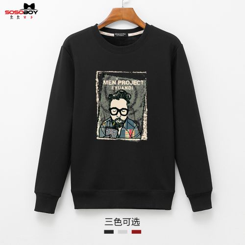 Sweatshirt homme en Coton - Ref 3129431