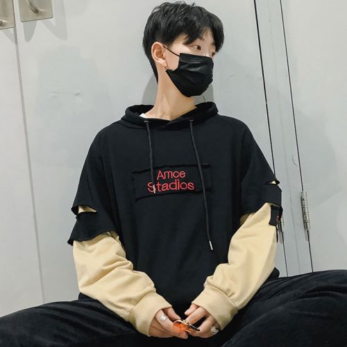 Sweatshirt homme en Coton - Ref 3129507