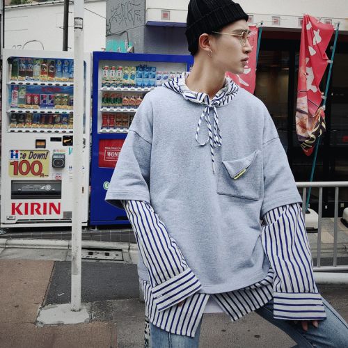 Sweatshirt homme IZTION - Ref 3129556