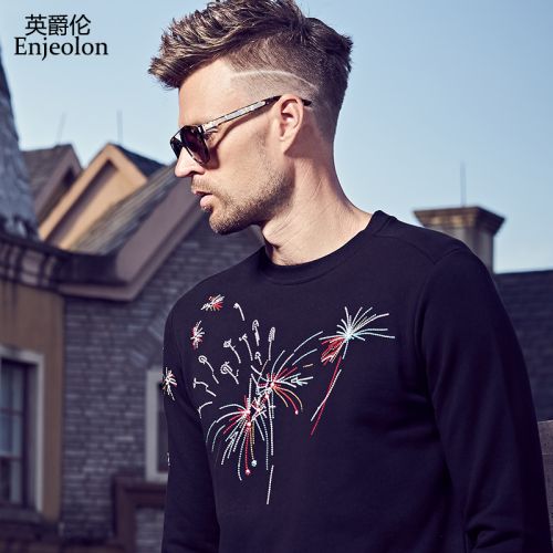 Sweatshirt homme ENJEOLON - Ref 3129592
