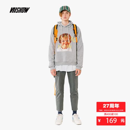 Sweatshirt homme VIISHOW - Ref 3129703