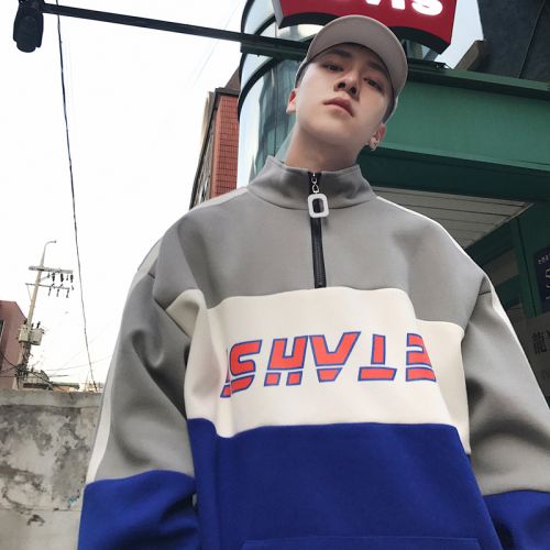 Sweatshirt homme TIAOTA en Coton - Ref 3130131