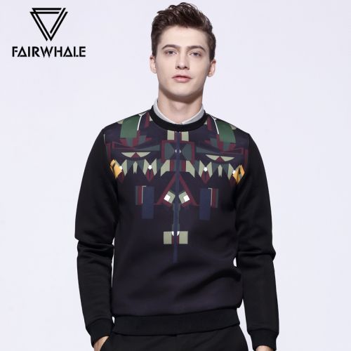 Sweatshirt homme MARK FAIRWHALE HUAFEI - Ref 3130221