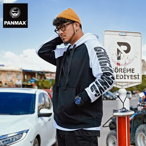 Sweatshirt homme PANMAX en Coton - Ref 3130353