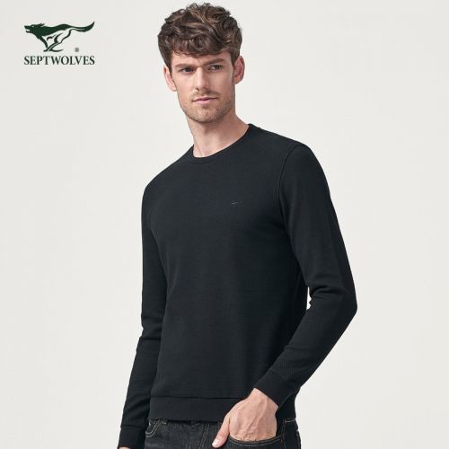 Sweatshirt homme SEPTWOLVES - Ref 3130356