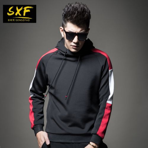 Sweatshirt homme SENSEFAD - Ref 3130403
