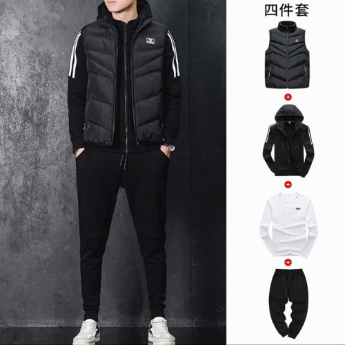 Sweatshirt homme JIJUE en Coton - Ref 3130417