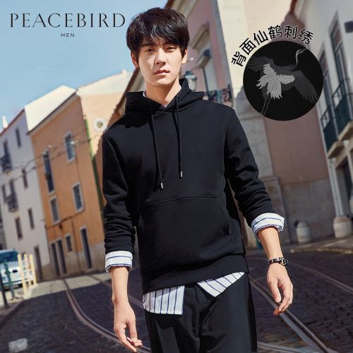 Sweatshirt homme PEACEBIRD en Coton - Ref 3130475