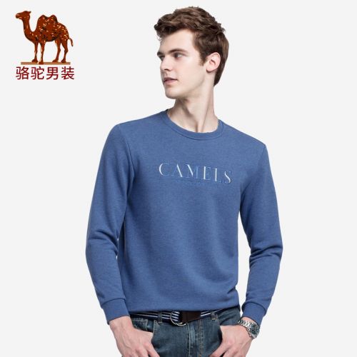 Sweatshirt homme CAMEL - Ref 3130476