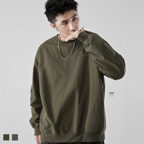 Sweatshirt homme en Coton - Ref 3130495