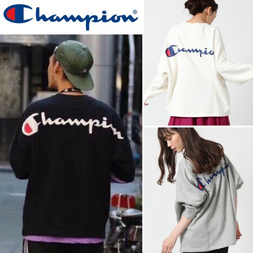 Sweatshirt homme CHAMPION en Coton - Ref 3130709