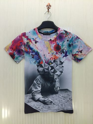 T-shirt 3D Graffiti - Ref 694