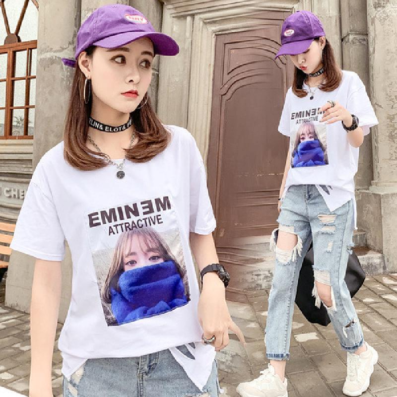 T-shirt femme HANSINI en Coton - Ref 3315058