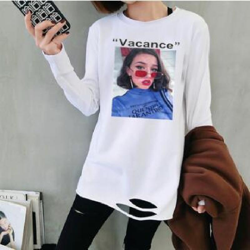 T-shirt femme YAN MEIYI en Coton - Ref 3315838