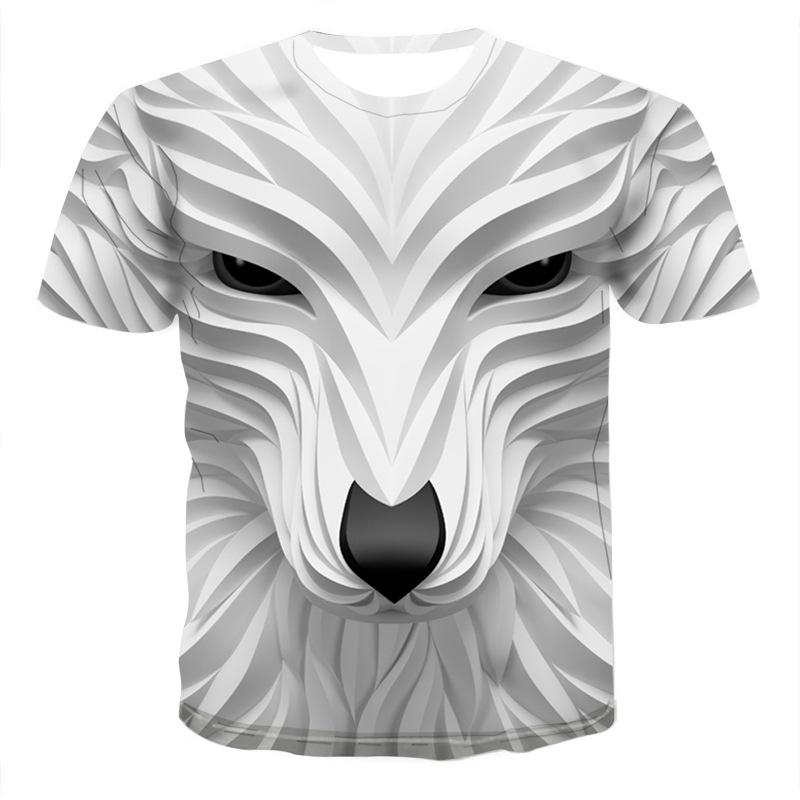T-shirt imprimé en 3D Homme - Ref 3424285