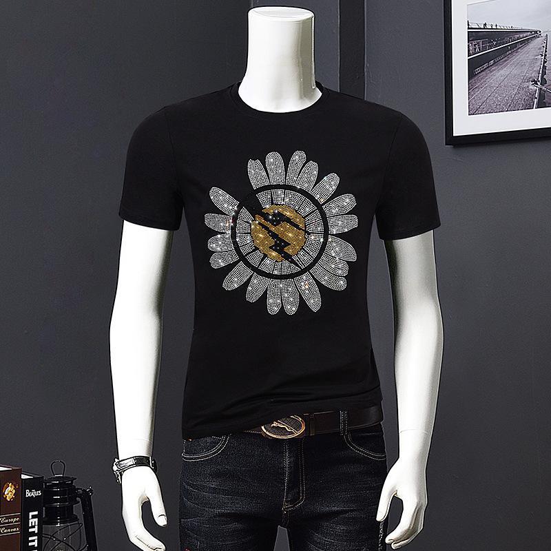 T-shirt pour hommes petit diamant - Ref 3430989