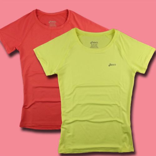 T-shirt sport pour femme à manche courte en polyester - Ref 2021294