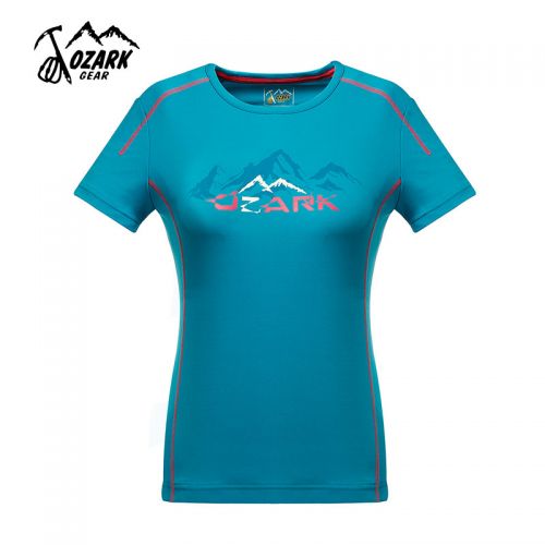T-shirt sport pour femme OZARK à manche courte - Ref 2021320