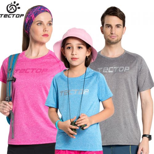 T-shirt sport pour femme TECTOP à manche courte en polyester - Ref 2021400