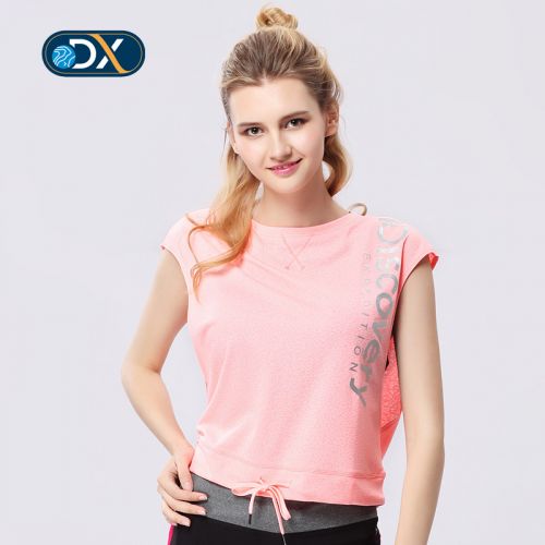 T-shirt sport pour femme DISCOVERY EXPEDITION à manche courte en polyester - Ref 2021528