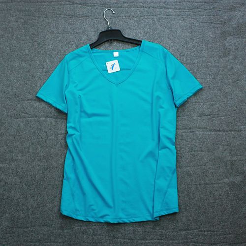 T-shirt sport pour femme à manche courte en nylon - Ref 2021535