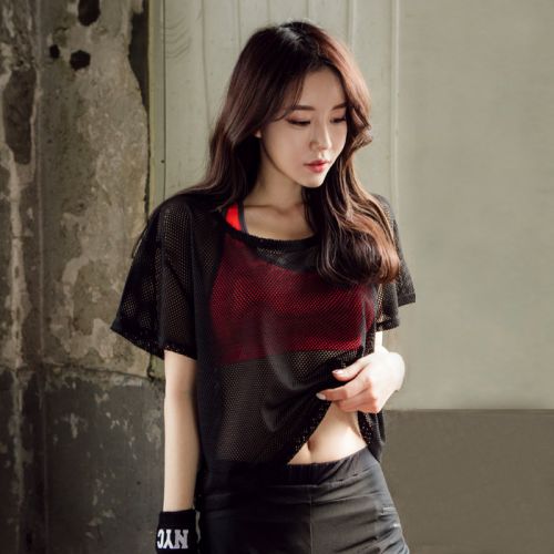 T-shirt sport pour femme à manche courte - Ref 2021539