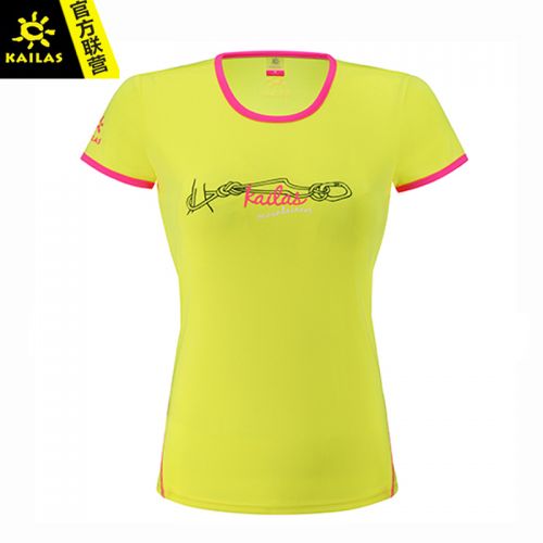 T-shirt sport pour femme KAILAS à manche courte en polyester - Ref 2021541