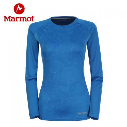 T-shirt sport pour femme MARMOT à manche longue en polyester - Ref 2021634