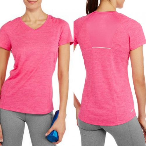 T-shirt sport pour femme à manche courte en polyester - Ref 2021656