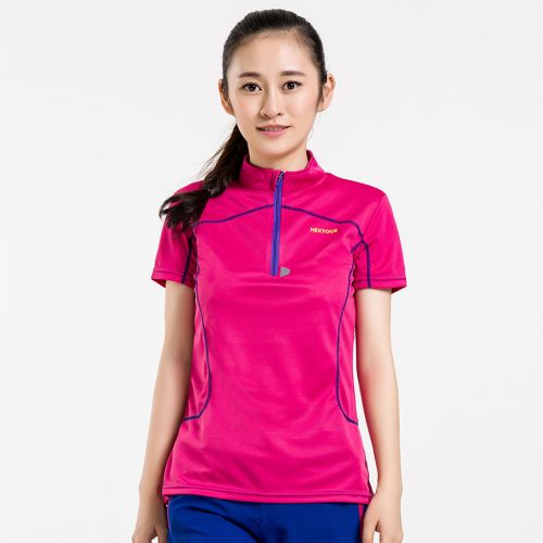 T-shirt sport pour femme NEXTOUR à manche courte en polyester - Ref 2021659