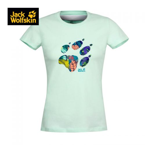 T-shirt sport pour femme JACK WOLFSKIN à manche courte - Ref 2021662