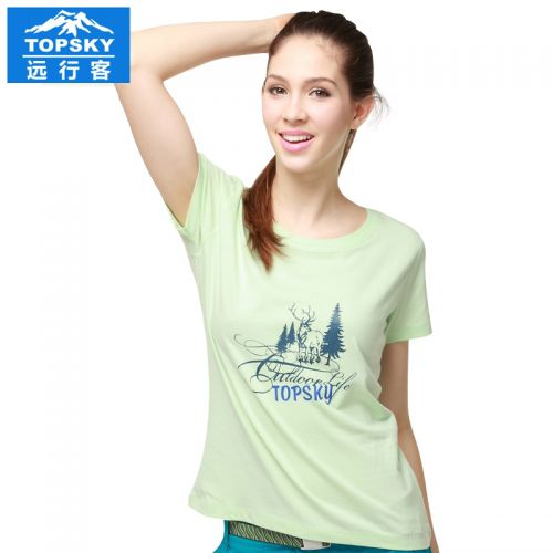 T-shirt sport pour femme TOPSKY à manche courte - Ref 2021679