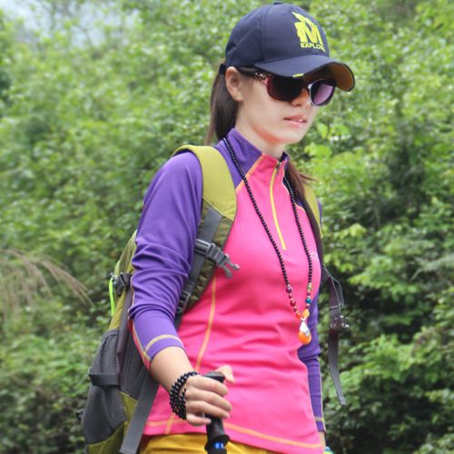 T-shirt sport pour femme LAKAITO à manche longue en polyester - Ref 2021689