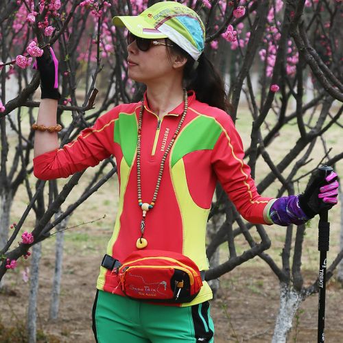 T-shirt sport pour femme à manche longue - Ref 2021767