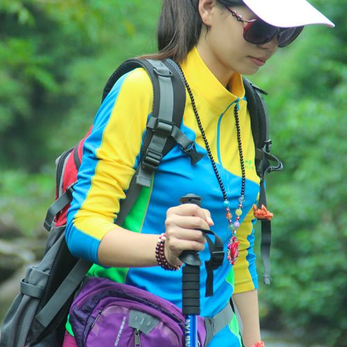 T-shirt sport pour femme à manche longue en polyester - Ref 2021775