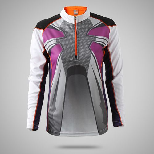 T-shirt sport pour femme à manche longue en CVC - Ref 2021814