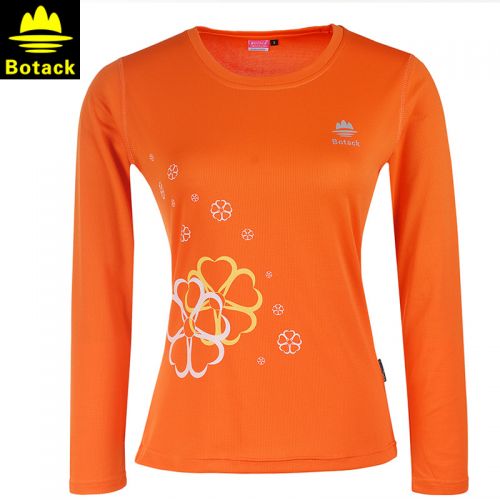 T-shirt sport pour femme BOTACK à manche longue en polyester - Ref 2021816