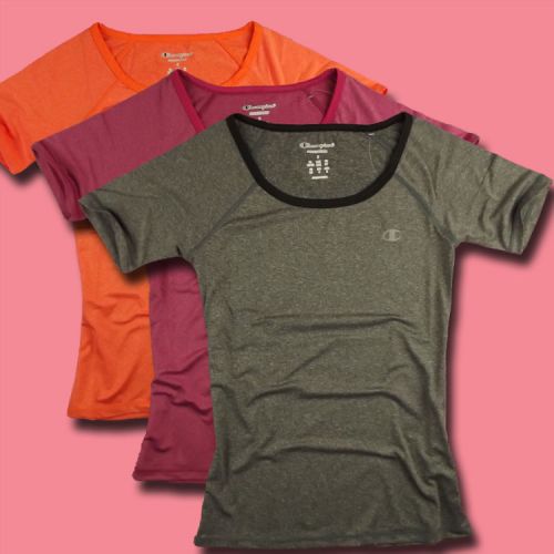 T-shirt sport pour femme à manche courte en polyester - Ref 2021875