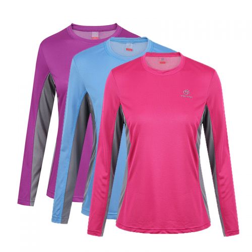 T-shirt sport pour femme TECTOP à manche longue en polyester - Ref 2021895