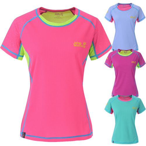 T-shirt sport pour femme GSOU SNOW à manche courte - Ref 2021910