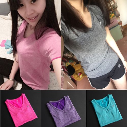 T-shirt sport pour femme LTFANSSO à manche courte en Fluid Systems - Ref 2021918